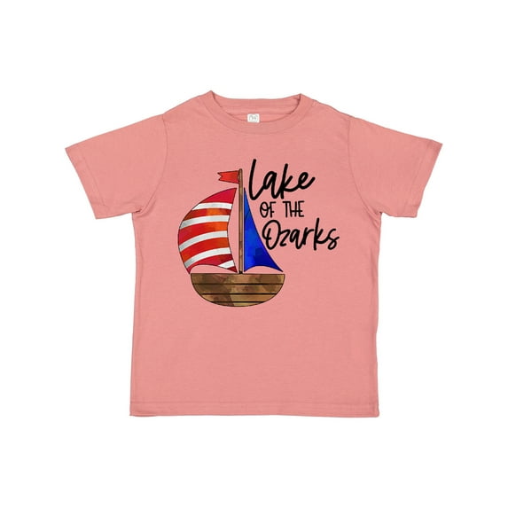 Inktastic Lake of the Ozarks Sailboat Boys or Girls Toddler T-Shirt