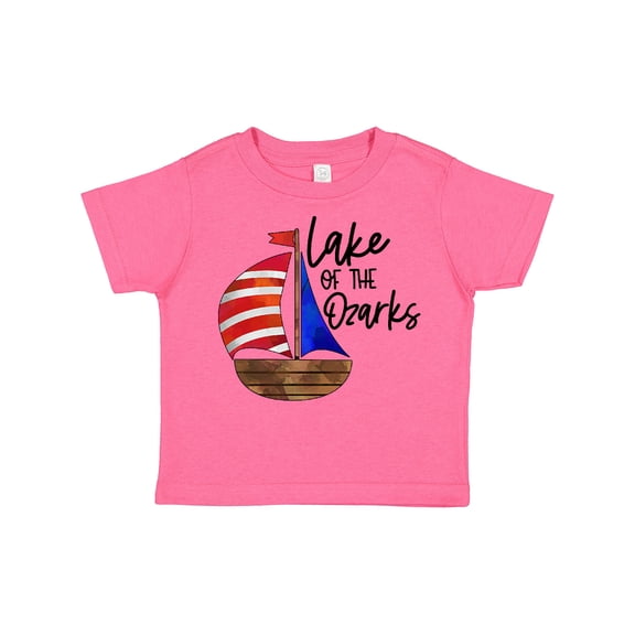 Inktastic Lake of the Ozarks Sailboat Boys or Girls Toddler T-Shirt