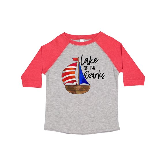 Inktastic Lake of the Ozarks Sailboat Boys or Girls Toddler T-Shirt