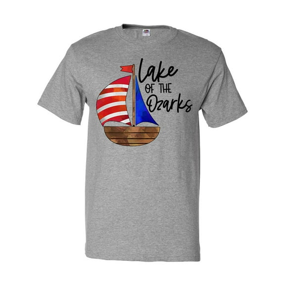 Inktastic Lake of the Ozarks Sailboat T-Shirt