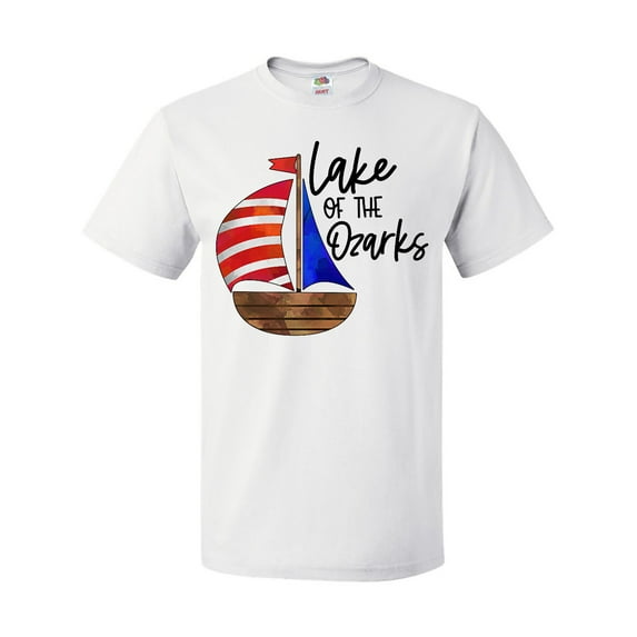 Inktastic Lake of the Ozarks Sailboat T-Shirt