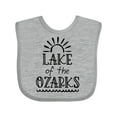 thumbnail image 1 of Inktastic Lake of the Ozarks Sun and Lake Boys or Girls Baby Bib, 1 of 4