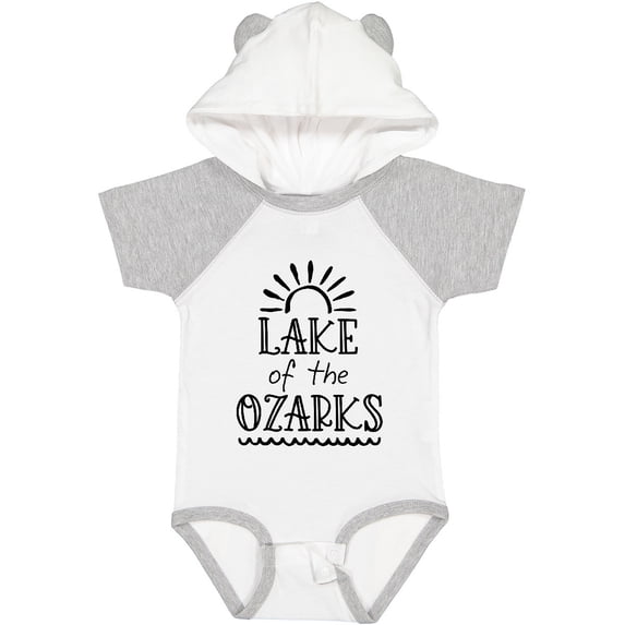 Inktastic Lake of the Ozarks Sun and Lake Boys or Girls Baby Bodysuit