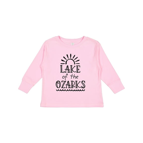 Inktastic Lake of the Ozarks Sun and Lake Boys or Girls Long Sleeve Toddler T-Shirt