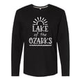 thumbnail image 1 of Inktastic Lake of the Ozarks Sun and Lake Long Sleeve T-Shirt, 1 of 5