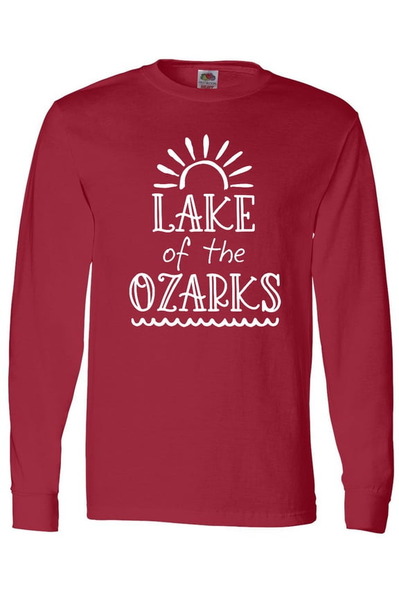 Lake of the Ozarks Sun and Lake Long Sleeve T-Shirt