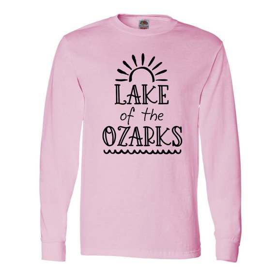 Inktastic Lake of the Ozarks Sun and Lake Long Sleeve T-Shirt