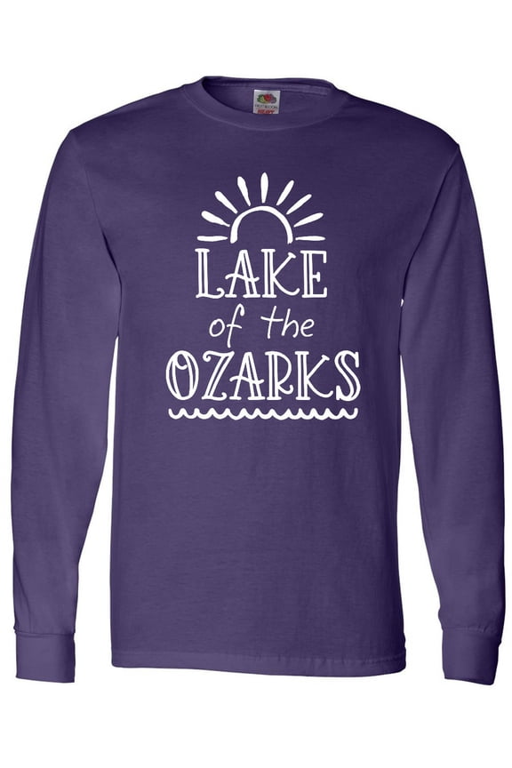 Lake of the Ozarks Sun and Lake Long Sleeve T-Shirt