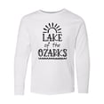 thumbnail image 1 of Inktastic Lake of the Ozarks Sun and Lake Long Sleeve Youth T-Shirt, 1 of 5