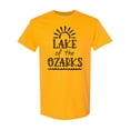 thumbnail image 1 of Inktastic Lake of the Ozarks Sun and Lake T-Shirt, 1 of 5