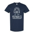 thumbnail image 1 of Inktastic Lake of the Ozarks Sun and Lake T-Shirt, 1 of 5