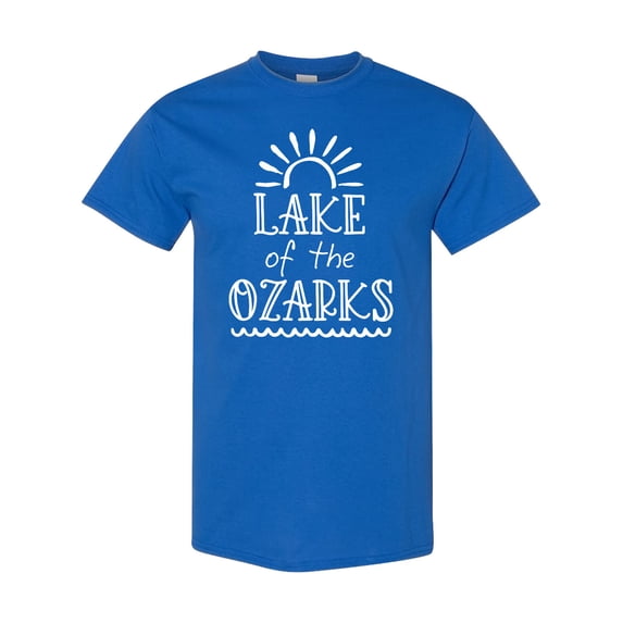 Inktastic Lake of the Ozarks Sun and Lake T-Shirt