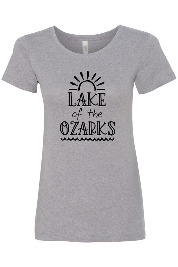 Lake of the Ozarks Sun and Lake Women's T-Shirt