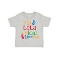 thumbnail image 1 of Inktastic Lala Lolo Loves Me Grandchild Boys or Girls Toddler T-Shirt, 1 of 5