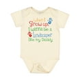 thumbnail image 1 of Inktastic Landscaper Like Daddy Boys or Girls Baby Bodysuit, 1 of 5