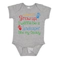 thumbnail image 1 of Inktastic Landscaper Like Daddy Boys or Girls Baby Bodysuit, 1 of 5