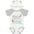 thumbnail image 1 of Inktastic Landscaper Like Daddy Boys or Girls Baby Bodysuit, 1 of 5