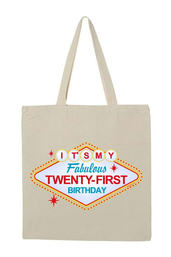 Las Vegas 21st Birthday Tote Bag