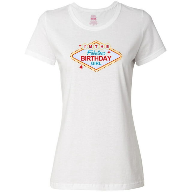 Inktastic Las Vegas Birthday Girl Women's T-Shirt