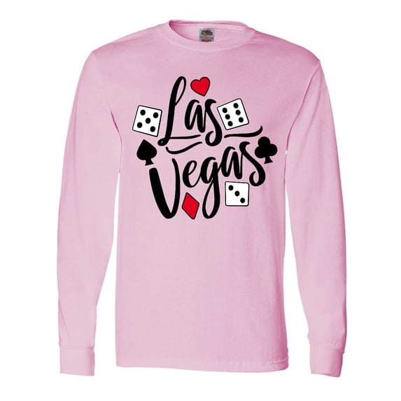 Inktastic Las Vegas Dice and Card Suites Long Sleeve T-Shirt