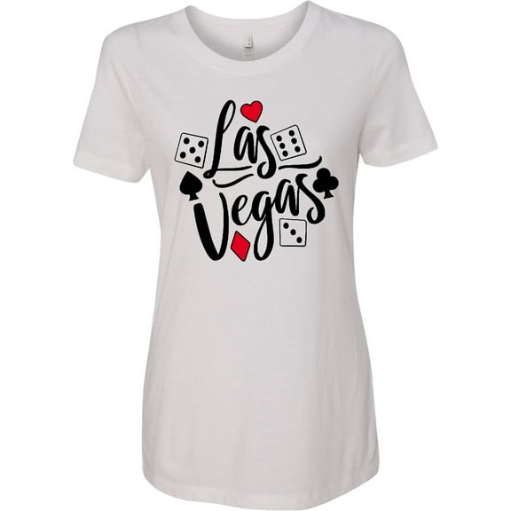 Inktastic Las Vegas Dice and Card Suites Women's T-Shirt