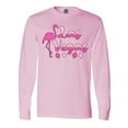 thumbnail image 1 of Inktastic Las Vegas Flamingo Silhouette in Pink Long Sleeve T-Shirt, 1 of 5