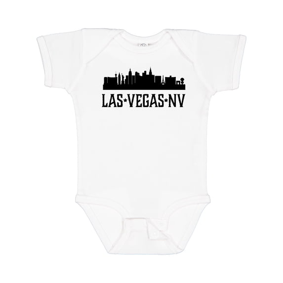 Inktastic Las Vegas Nevada City Skyline Boys or Girls Baby Bodysuit