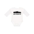 thumbnail image 1 of Inktastic Las Vegas Nevada City Skyline Boys or Girls Long Sleeve Baby Bodysuit, 1 of 5