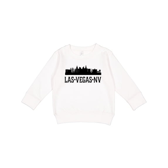 Inktastic Las Vegas Nevada City Skyline Toddler Sweatshirt
