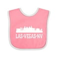 thumbnail image 1 of Inktastic Las Vegas Nevada Skyline Nv Cities Boys or Girls Baby Bib, 1 of 4