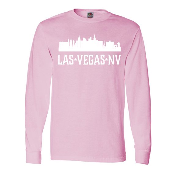 Inktastic Las Vegas Nevada Skyline Nv Cities Long Sleeve T-Shirt