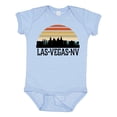 thumbnail image 1 of Inktastic Las Vegas Nevada Skyline Retro Boys or Girls Baby Bodysuit, 1 of 5