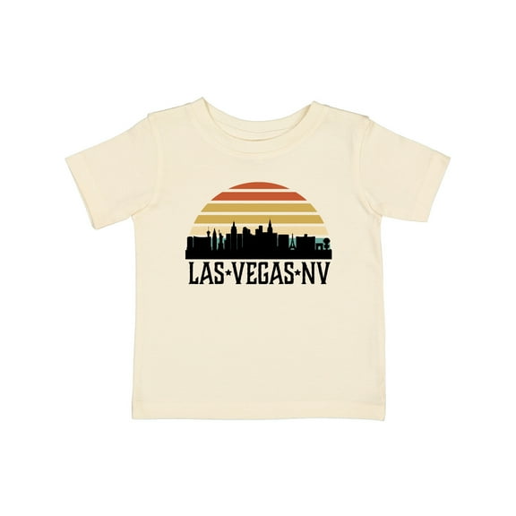 Inktastic Las Vegas Nevada Skyline Retro Boys or Girls Baby T-Shirt
