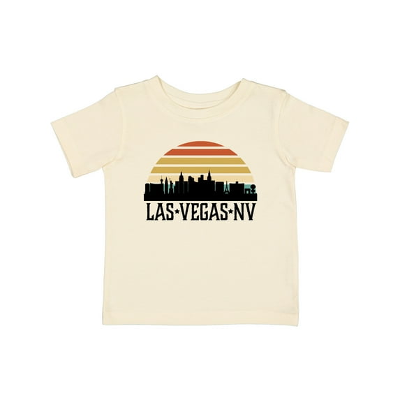 Inktastic Las Vegas Nevada Skyline Retro Boys or Girls Baby T-Shirt