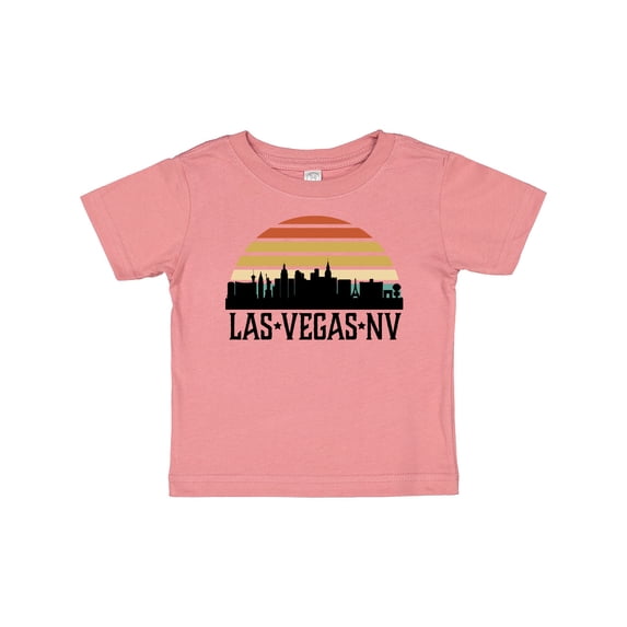 Inktastic Las Vegas Nevada Skyline Retro Boys or Girls Baby T-Shirt