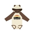 thumbnail image 1 of Inktastic Las Vegas Nevada Skyline Retro Boys or Girls Long Sleeve Baby Bodysuit, 1 of 5