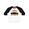 thumbnail image 1 of Inktastic Las Vegas Nevada Skyline Retro Boys or Girls Toddler T-Shirt, 1 of 5