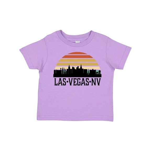 Inktastic Las Vegas Nevada Skyline Retro Boys or Girls Toddler T-Shirt