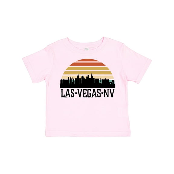 Inktastic Las Vegas Nevada Skyline Retro Boys or Girls Toddler T-Shirt
