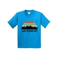 thumbnail image 1 of Inktastic Las Vegas Nevada Skyline Retro Youth T-Shirt, 1 of 5