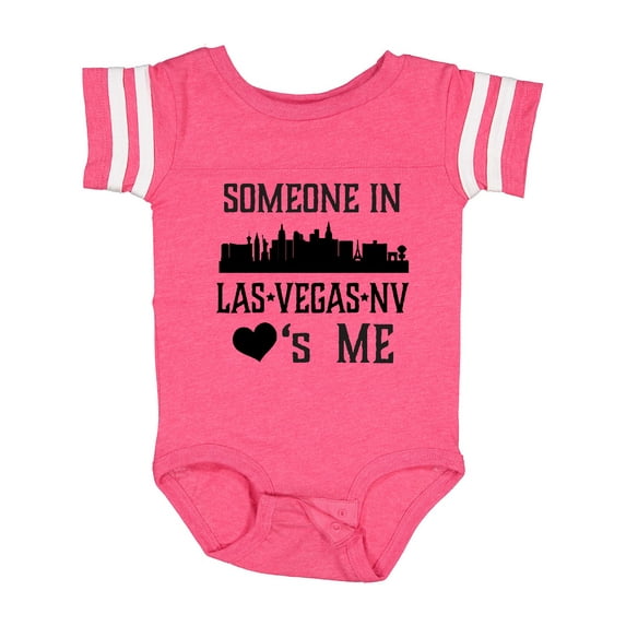 Inktastic Las Vegas Nevada Someone Loves Me Skyline Boys or Girls Baby Bodysuit