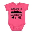 thumbnail image 1 of Inktastic Las Vegas Nevada Someone Loves Me Skyline Boys or Girls Baby Bodysuit, 1 of 5