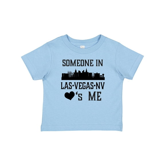 Inktastic Las Vegas Nevada Someone Loves Me Skyline Boys or Girls Baby T-Shirt