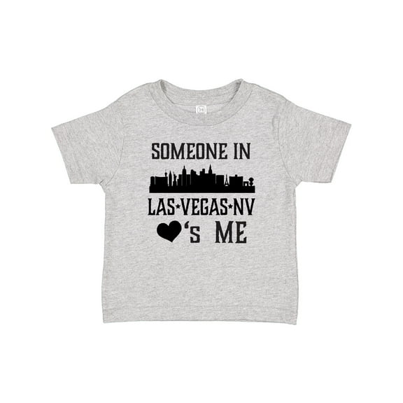 Inktastic Las Vegas Nevada Someone Loves Me Skyline Boys or Girls Baby T-Shirt