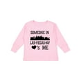 thumbnail image 1 of Inktastic Las Vegas Nevada Someone Loves Me Skyline Boys or Girls Long Sleeve Toddler T-Shirt, 1 of 5