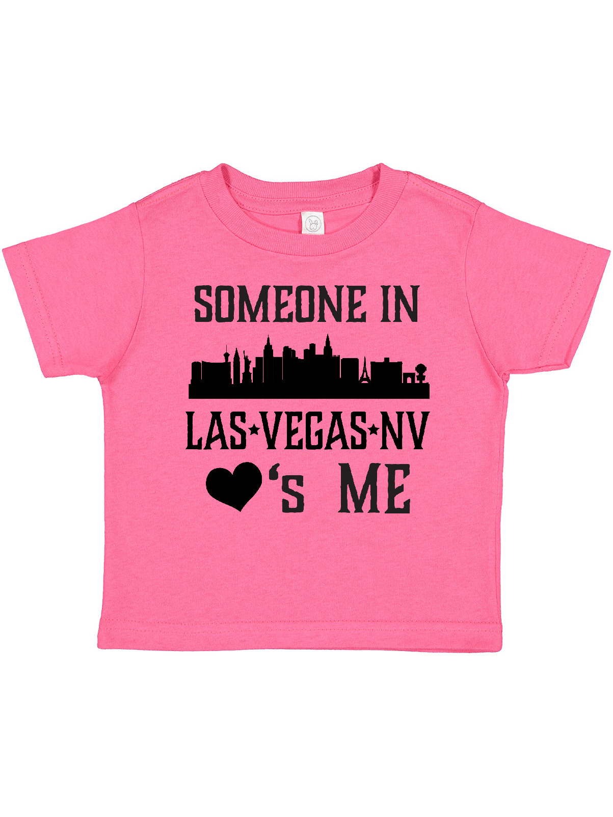 Inktastic Las Vegas Nevada Someone Loves Me Skyline Boys or Girls Toddler T-Shirt - image 1 of 4