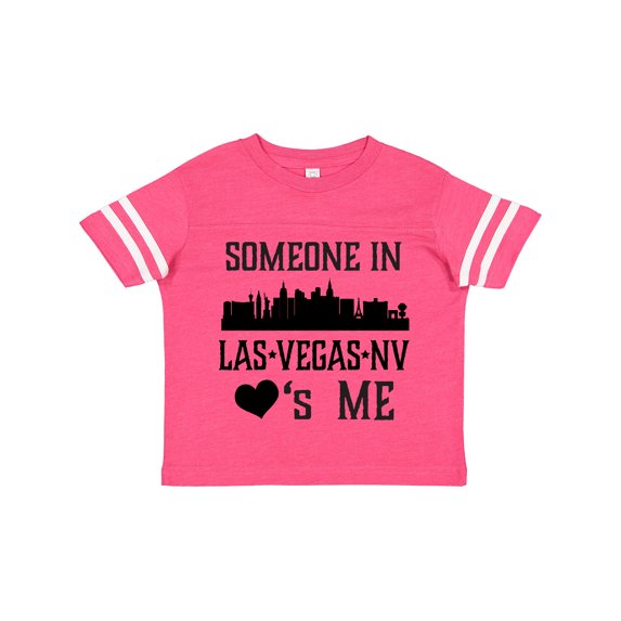 Inktastic Las Vegas Nevada Someone Loves Me Skyline Boys or Girls Toddler T-Shirt