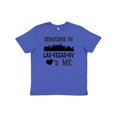 thumbnail image 1 of Inktastic Las Vegas Nevada Someone Loves Me Skyline Youth T-Shirt, 1 of 5