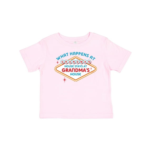Inktastic Las Vegas Stays at Grandma's Boys or Girls Baby T-Shirt
