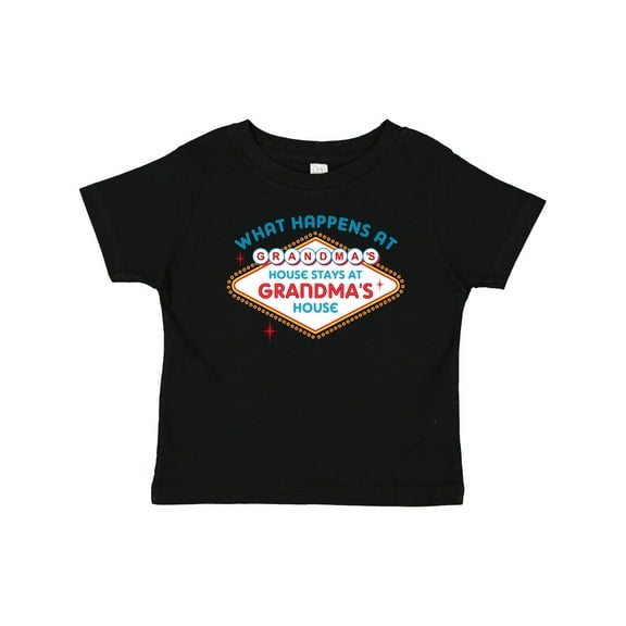 Inktastic Las Vegas Stays at Grandma's Boys or Girls Baby T-Shirt